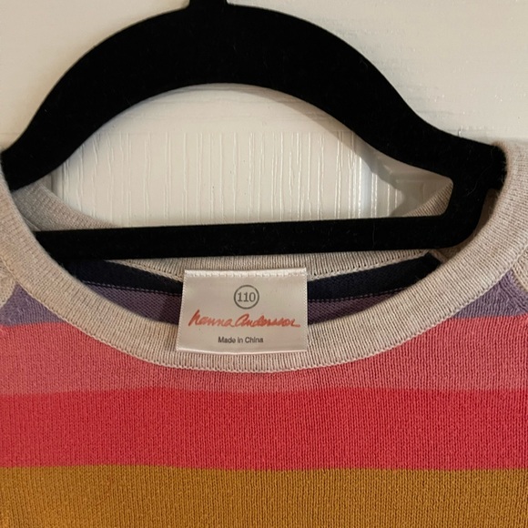 Hanna Andersson Striped Sweater-dress - Picture 3 of 3